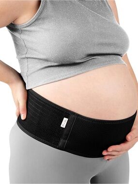 Maternity Belly Support Band - Black